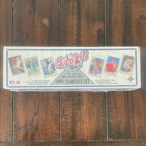 Upper Deck Baseball 1991 Complete Set